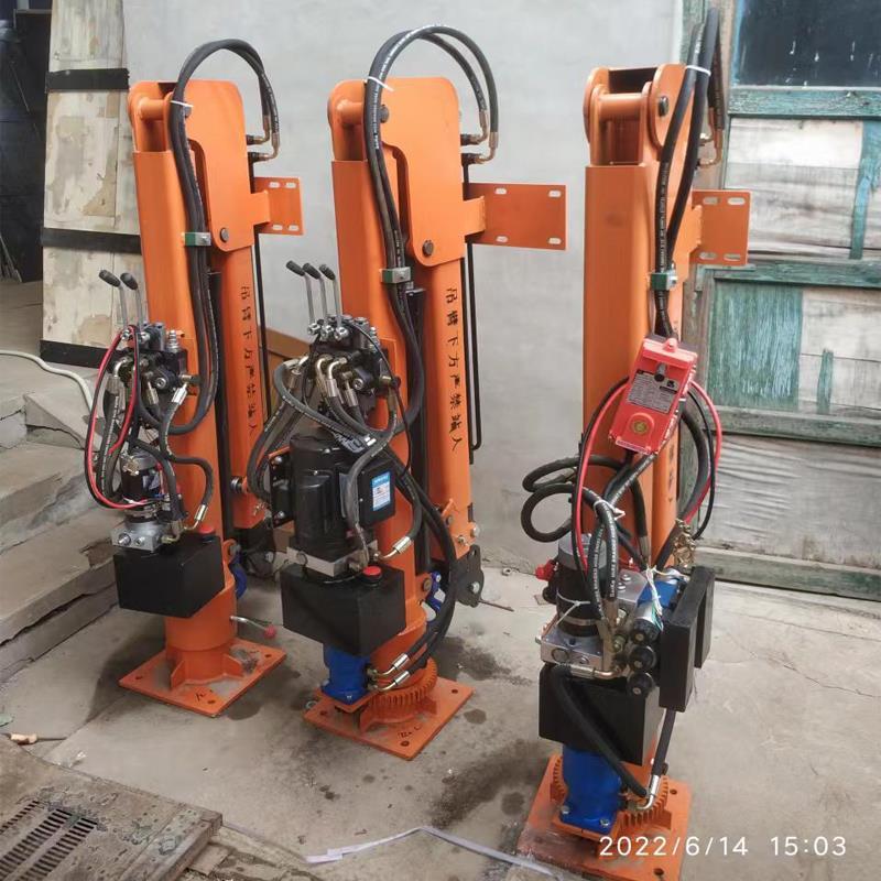 阳城县重汽蓝牌随车吊 3.2吨 国六动力强 液压驱动 农用自卸起重机